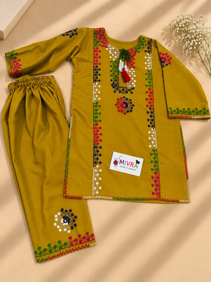 Mustard Bloom -2pc G